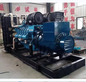800KW Automatic Diesel Generator 3 Phase Water Cooled Full Auto Start Silent Type Power Station