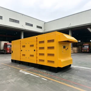 800KW Silent Type Diesel Generator Multi-Layer Soundproof Canopy Auto Start 1500RPM 37.5KVA For Factory Warehouse