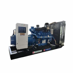 800kW Water-Cooled Diesel Generator Set 24V Electric Start ATS 1800 RPM 50Hz Silent Type Open Frame Remote Control