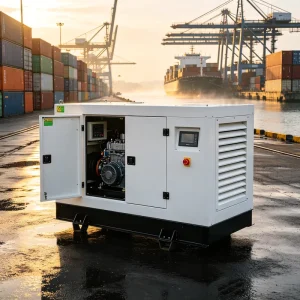 800kva Silent Diesel Generator Container Type 100% Copper Brushless Motor Three Phase and Single Phase Power Station