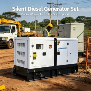 80KVA Perkins Silent Type Diesel Electric Generator 60kw UK Engine Silent Diesel Generator 80KW
