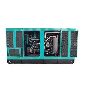 80KW 100KVA Silent Diesel Generator Set Industrial Electric Auto Start 24V DC 400V/240V 110V Voltage 3 Phase Water Cooled