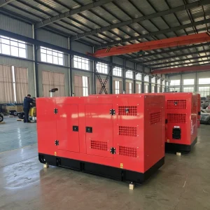 80KW 100KVA Silent Diesel Generator Set With Trailer Auto Start 3 Phase 400V 50HZ for Home Industrial Outdoor Mobile Use
