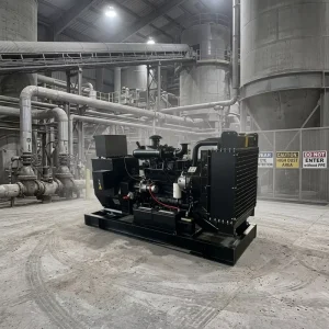 80KW 100KVA Single Phase 50hz Brushless Open Frame Diesel Generator Set for Cement Plant Production Equipment