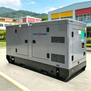 80KW 100KVA Super Silent Diesel Generator 1500 RPM 3 Phase 50 60Hz 24V DC Electric Start Water Cooled in Africa