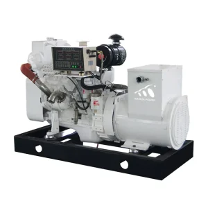 80KW Marine Generator Designed for Main Use with Heat Exchanger and Sea Water Pump