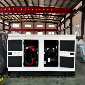 80KW Weichai Diesel Generator Set 3 Phase 50/60Hz Silent Canopy for Hospital Data Center Power