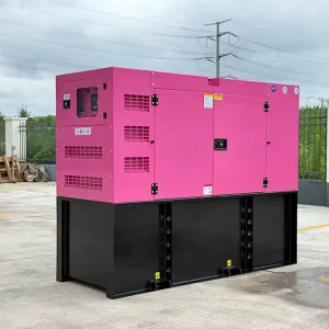 80kW 100kVA Water Cooled Diesel Generator Open Type Silent 75kW 90kVA Genset with ATS Three Phase Standby CE