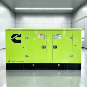 80kW Biomass Gas Fuel Single phase Generator LPG LNG CNG Silent 3phase AC Output Industrial Integrated Gas Turbine Generators