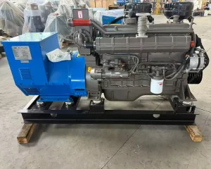 80kW Marine Diesel Generator Three Phase Open Frame Water Cooled Boat Generator