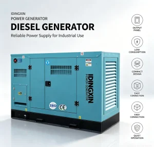 80kw 100kVA Silent Diesel Generator with Automatic Transfer Switch (ATS) 3 Phase