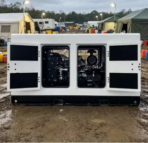 80kw 100kva Silent Diesel Generator Set 3Phase 400V 50Hz Low Noise Soundproof Canopy Industrial Factory Hospital Backup Power