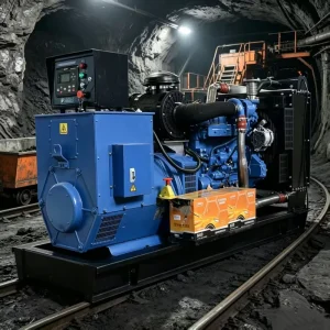 875kVA 700kW Weichai Mining Diesel Generator Set ATS Auto Start Remote Monitoring Heavy Duty for Coal Mine Underground Power
