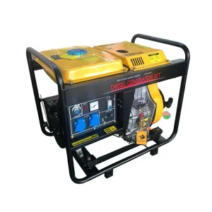 8KVA 6.5KW Three Phase Single Phase Open Frame Diesel Generator 50/60Hz Electric Start