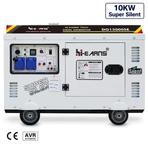 8KW 10KW 15KVA Portable Silent Diesel Generator DG15000SE Single Cylinder ATS Electric Start 50Hz 60Hz CE