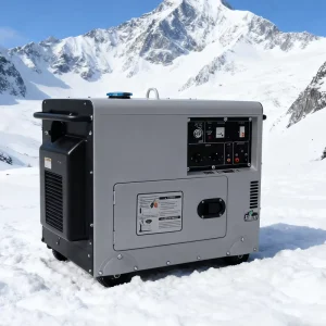 8KW 10KW Silent Diesel Generator with Digital Panel Air Cooled System Auto Start 30KWA