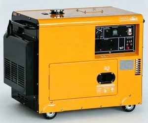 8KW 10va Silent Diesel Generator Air Cooled Single Cylinder 4 Stroke Electric Start 50/60Hz Mini Standby Backup Power Genset