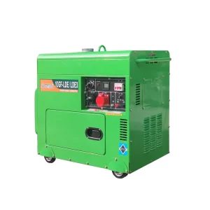 8KW Super Silent Air Cooled Diesel Generator Large Oil Tank 9KW Max Power Portable Home Backup Emergency Standby Power Generator