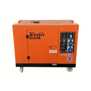 8kVA Diesel Generator 8000W Silent Portable Soundproof Genset Air Cooled Single Phase Generator for Home Backup Power