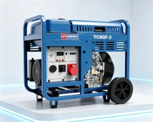 8kW 10kVA Air Cooled Silent Diesel Generator YC8GF 3 Single 3 Phase Equal Power 220V 230V 400V Portable Electric Start Genset