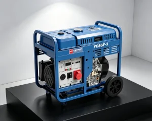 8kW 10kVA Silent Diesel Generator YC8GF-3 Single Three Phase Equal Power 230V 400V 50/60Hz 1800 RPM Portable Genset