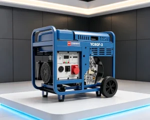 8kW 10kVA Super Silent Portable Diesel Generator YC8GF 3 Single 3 Phase Equal Power 220V 230V 400V Air-Cooled Electric Start