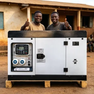 8kw 10kw 12kw 15kw Portable Air Cooled Diesel Generator 10kva 12kva 15kva 20kva Brushless Silent Electric 60 kw Soundproof