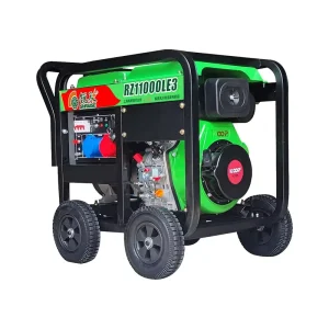 8kw Air Cooled Portable Diesel Generator with AVR and Copper Winding Open Type