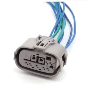 9-pin Female Waterproof Automotive Wiring Harness Connector with Wiring Harness