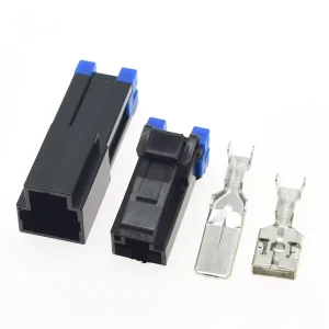 9.5mm Male Female 1 Pole Unsealed Housing Connector Large Current Plug MG623688 5 MG613689 5 for Car