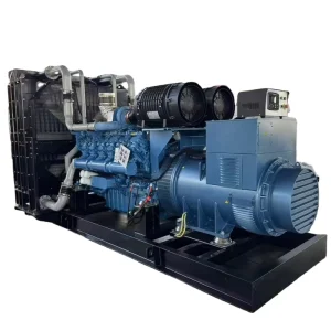 900KVA Silent Diesel Generator 720KW Open Frame Auto Start 50Hz 60Hz Water Cooled Diesel Generator