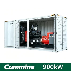 900kW 1125kVA Auto Start Open Frame ATS Auto Transfer Switch Island Soundproof Silent Type for Diesel Generator Set