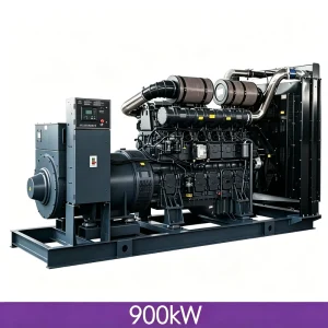 900kW 1125kVA Reliable Emergency Power SDEC Engine Automatic Startup Control Open Type Diesel Generator ATS Low Noise Features