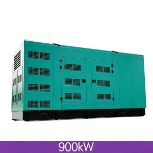 900kW 1125kVA SDEC Series ATS Pure Copper Alternator for School Backup Soundproof Silent Type Diesel Diesel Generator Generador