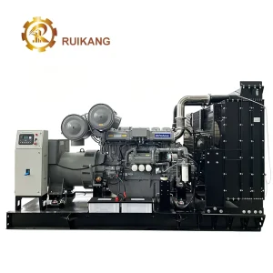 900kW Compatible with Perkins Industrial Diesel Generator 1125kVA Water Cooled Power Generator for Factory Construction