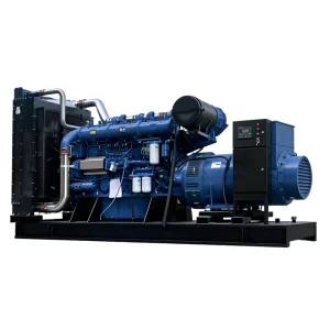 900kW Single Water-Cooled Diesel Generator Set 24V Electric Start ATS Remote Control 1800 RPM 50/60Hz Silent Open Frame