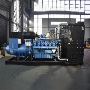900kw 1000kw 1100kva 1200kva Weichai Silent Diesel Generator Set Low Noise Canopy 75dB for Data Center Hospital Residential Area