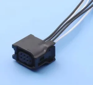 90980 12382 with 6 Pin SMT Reversing Radar Plug 6189 1142 Sealed Wire Connector 068Y with Wiring Harness