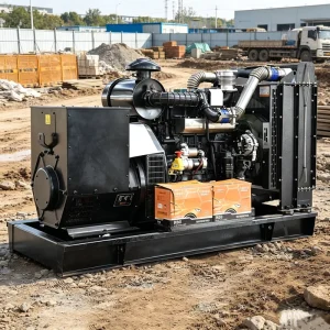 90kW 110kVA 120kva SDEC Silent Type Open Frame Diesel Generator Heavy Duty 4-Cylinder 3 Phase for Infrastructure Project Mining