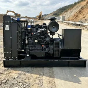 90kw 110kva 120kva Diesel Generator Set Open Frame 4-Cylinder 3 Phase 400V for Construction Site Farm Workshop