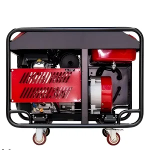 920cc 10kW 11kW Portable Diesel Generator 230V 400V with Wheels Electric Start for Camping Construction Backup Power
