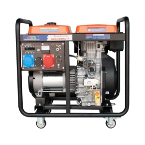9kW Diesel Generator GDD11000es T 3 Phase 14HP 688cc Electric Start Portable Synchronous 50Hz Silent Power Station