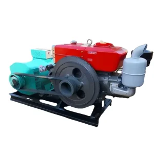 AC Diesel Generator 3-50KW with Bearing and Motor Core Components 1 Year Warranty