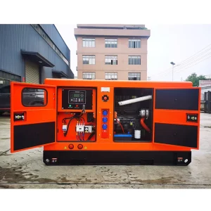 AC Single Phase Diesel Generators 24kw Silent Type Silent Diesel Generator 30kva