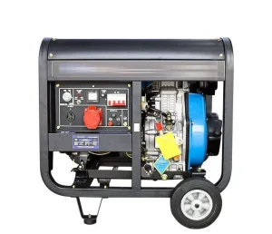 AC Single Three Phase Fuel Saving 10kW 10kVA Diesel Welded Generator Air Cooling System Electric Start Overload Protection