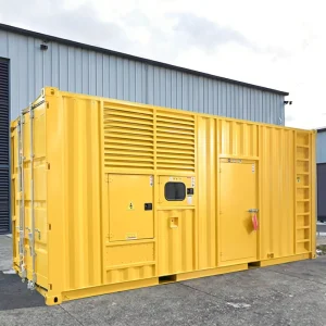 AC Three Phase 1000 KW 1 MW 1250 KVA 50 Hz 1500 1800 RPM Container Portable Type Diesel Generator For Mining