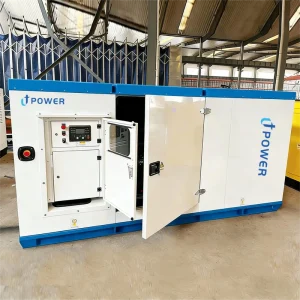 AC Three Phase 12V 750kVA 50 60Hz Silent Type Diesel Generator with Water Cooling System Auto Start Remote Start ATS Trailer