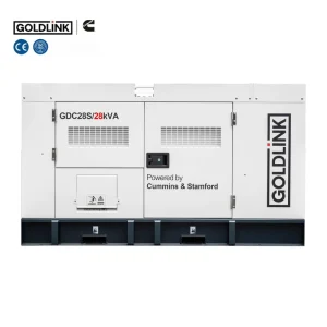 AC Three Phase Diesel Generator 1500rpm 4 Stroke 28KVA 22KW Electric Power Gen Set