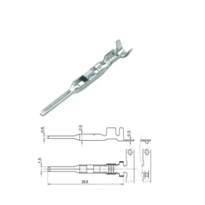 AH617 1.5X0.8A B( P) Electrical Automotive Connector Auto Car Crimp Terminal 211CL2S1160