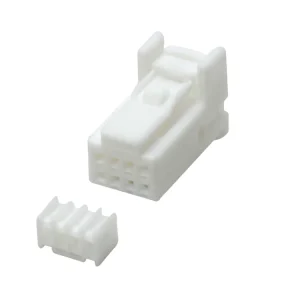AHI Female Auto Connector 8 Pin Connector Wire Connectors Automotive Waterproof PBT White 1379659 5 AH624B 1S
